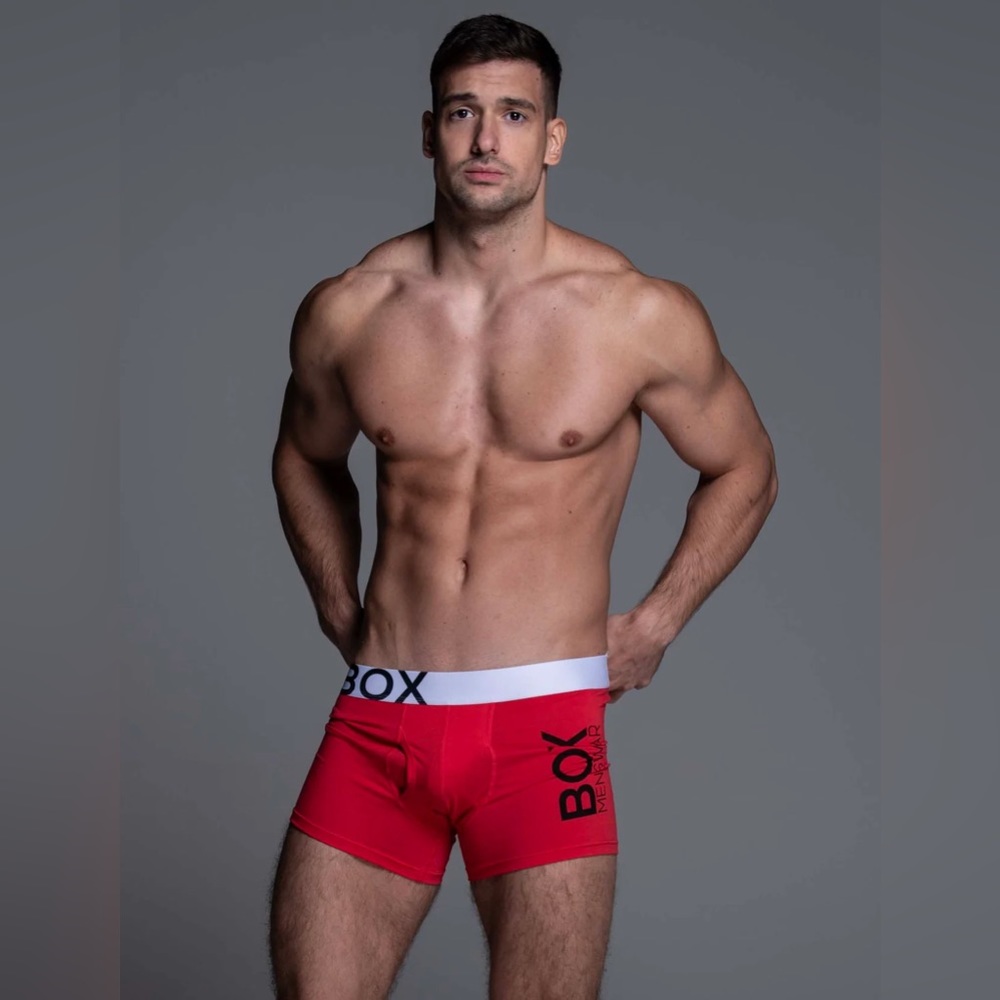 BoxMenswear Medium NWT Lifeguard Red Boxer Briefs